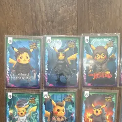 Lot Of 34 Holo Pokemon Pikachu Cosplay Horror Cards All In Excellent Condition - Image 4