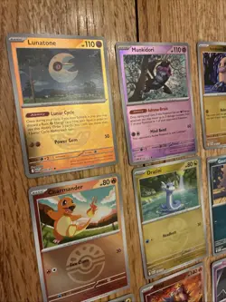 Pokemon Ascended Heroes Reverse Lot Of 9 Pikachu Gastly Mimikyu Charmander - Image 2