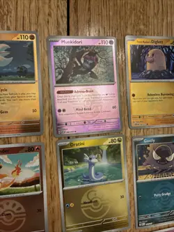 Pokemon Ascended Heroes Reverse Lot Of 9 Pikachu Gastly Mimikyu Charmander - Image 3
