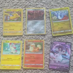 Nintendo Pikachu Holo + Victreebel Lapras Wooper Pokemon TCG English Lot 25 - Image 3