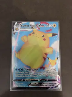 Pokemon Celebrations 8-Card Lot: Lance’s Charizard, Surfing Pikachu, Kekrom holo - Image 5