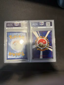 PSA Graded Pokemon TCG Lot 2: Pikachu Crown Zenith #160 & Neo Croconaw #159 - Image 2