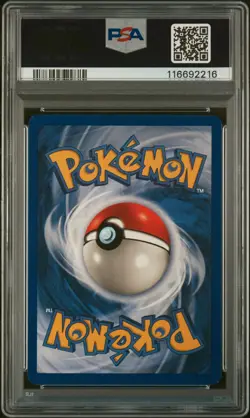 Pokemon TCG Blastoise Holo Rare 2/102 Base Set 1999 PSA 8 English - Image 2