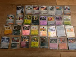 Prismatic Evolutions Pokeball Bulk Lot (31 Cards) Holo Pokemon Set - Image 1