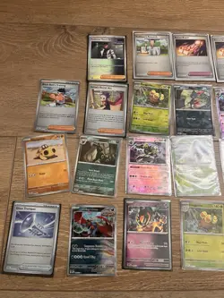 Prismatic Evolutions Pokeball Bulk Lot (31 Cards) Holo Pokemon Set - Image 2