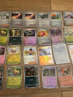 Prismatic Evolutions Pokeball Bulk Lot (31 Cards) Holo Pokemon Set - Image 3