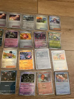 Prismatic Evolutions Pokeball Bulk Lot (31 Cards) Holo Pokemon Set - Image 4