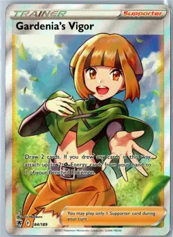 Pokemon Card - Gardenia's Vigor Astral Radiance 184/189 Ultra Rare Holo NM - Image 1
