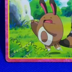 Poochyena Pokemon Top Battle Card #010 Advance generation Nintendo Japanese Rare - Image 4