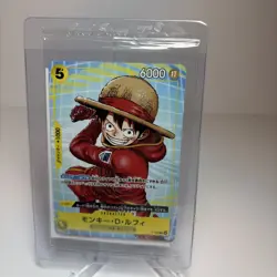 One Piece Card Monkey D. Luffy P-106 McDonald’s Promo Japanese Sealed - Image 1