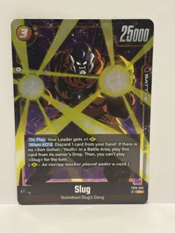 Slug Dragon Ball Super Card Game Fusion World FB10-082 SR - Image 1