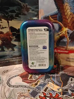 Pokemon Prismatic Evolutions SV8.5 Espeon Mini Tin Factory Sealed 2x Packs - Image 3