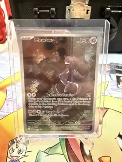 Mewtwo 052 Sv: Scarlet & Violet 151 Black Star Promo Card - Image 1