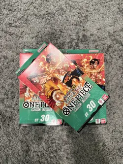 One Piece Card Game: ST-30 Luffy and Ace Starter Deck - Sealed (English) - Image 1