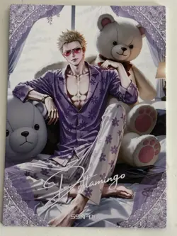 DOFLAMINGO SSN SSN-08 Thick Huanshi 4 One Piece Anime Collectible Card - Image 1