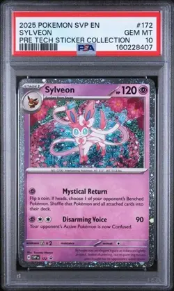 Sylveon - 172 (Cosmos Holo) 172 Sv: Scarlet & Violet Promo Cards Holo PSA 10 - Image 1