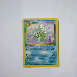 Seadra 42/62 1st Edition - Uncommon Card - Fossil Set 1999 WOTC - MP/HP - Image 1