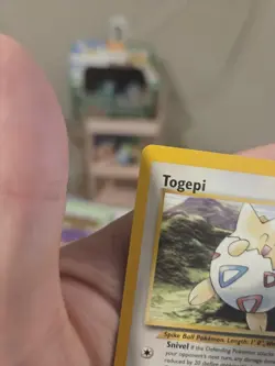 Pokemon TCG Togepi Card 30 WOTC Promo Black Star Pokemon Tcg - Image 4