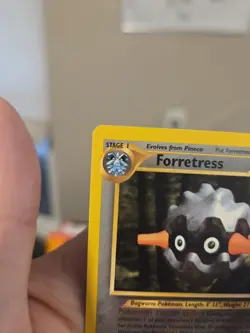Forretress #21/75 2001 Neo Discovery Rare Non-Holo WotC Vintage Pokemon Card - Image 2