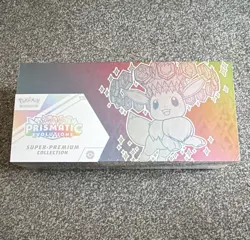 Pokemon TCG Scarlet & Violet Prismatic Evolutions Super-Premium Box Eevee - Image 1
