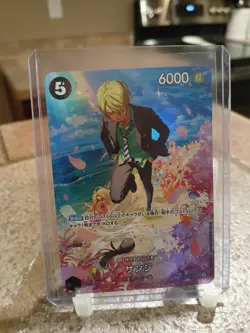 One Piece TCG Sanji SP Alt Art Japanese ST14-003 OP-10 Royal Blood - Image 1
