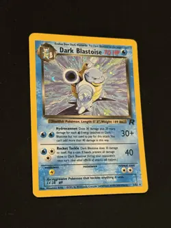Dark Blastoise 3/82 - Team Rocket Unlimited Holo - Pokemon Card LP - Image 1