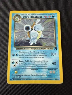 Dark Blastoise 3/82 | Team Rocket | Holo Rare Pokemon Card | HP - Image 1