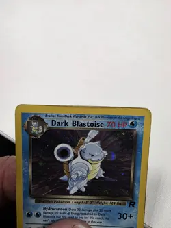 Pokemon Dark Blastoise 3/82 Holo Team Rocket Vintage WOTC Rare Holo Card - Image 2