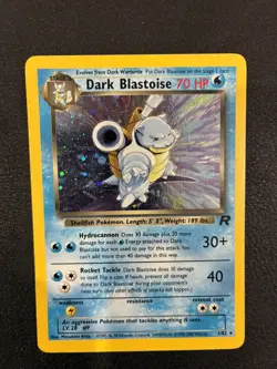 Dark Blastoise 3/82 Holo Team Rocket - Pokemon Card - NM - Image 1
