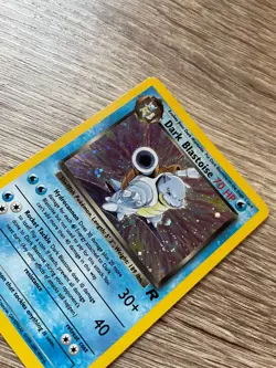 Pokemon Dark Blastoise Holo Card 3/82 Team Rocket Series, LP/Excellent Condition - Image 3