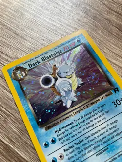Pokemon Dark Blastoise Holo Card 3/82 Team Rocket Series, LP/Excellent Condition - Image 4