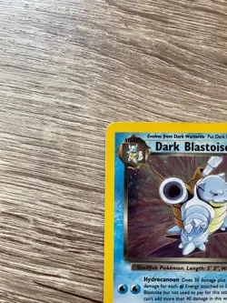 Pokemon Dark Blastoise Holo Card 3/82 Team Rocket Series, LP/Excellent Condition - Image 5