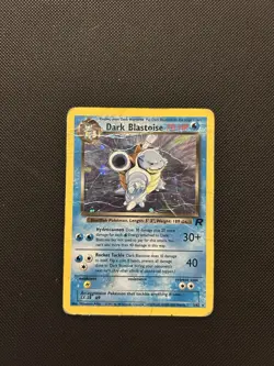 Dark Blastoise 3/82 | Team Rocket | Holo Pokemon Card HP - Image 1
