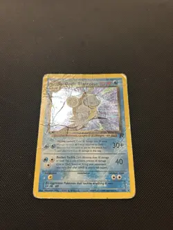 Dark Blastoise 3/82 | Team Rocket | Holo Pokemon Card HP - Image 2
