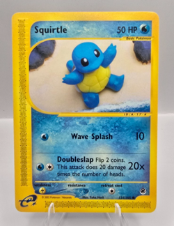 2002 Pokemon Expedition Squirtle 131/165 e-Reader WOTC NM Near Mint - Image 1