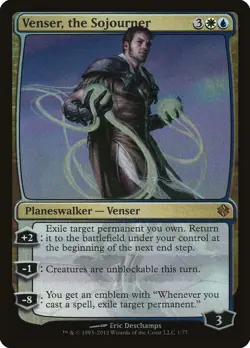 Venser, the Sojourner FOIL Venser vs. Koth NM Mythic Rare CARD ABUGames - Image 1