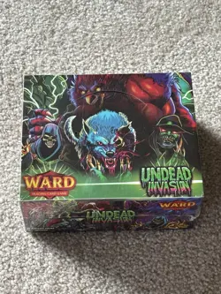 Ward TCG Card Game Sealed Booster Box Undead Invasion Gen 2 REMASTERED 24 Packs - Image 1