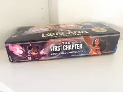 Disney Lorcana The First Chapter Booster Box Factory Sealed Minor Cosmetic Wear - Image 1