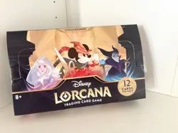 Disney Lorcana The First Chapter Booster Box Factory Sealed Minor Cosmetic Wear - Image 2