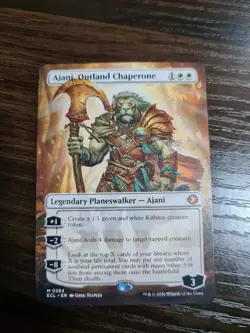 Ajani, Outland Chaperone Showcase Lorwyn Eclipsed MTG Near Mint - Image 1