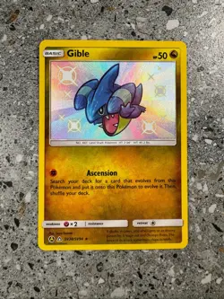 Pokemon TCG Cards Gible SV38/SV94 Hidden Fates Shiny Rare NM-M - Image 1