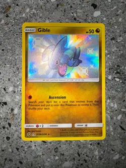 Pokemon TCG Cards Gible SV38/SV94 Hidden Fates Shiny Rare NM-M - Image 3