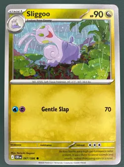 Sliggoo 67/86 - Common Regular - Chaos Rising- Pokemon Cards - English NM - Image 1