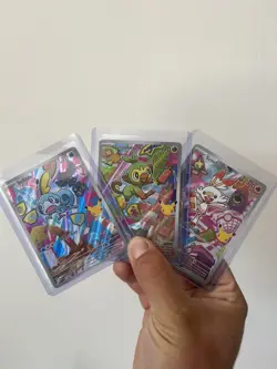 Pokemon First Partner Series 2 3-Card Set Grookey,Sobble & Scorbunny - Image 1