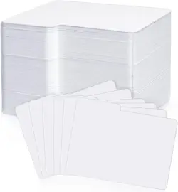Trading Card Dividers for BCW 800 Storage Box - 100 PCS White - Image 1