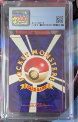 Dark Alakazam Rocket Gang Holo (Japanese) Cgc 9 Blue Label Swirl In Holo - Image 3