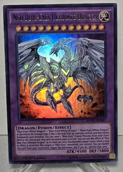 Neo Blue-Eyes Ultimate Dragon MVP1-EN001 1st Edition Ultra Rare Yugioh TCG NM/M - Image 1