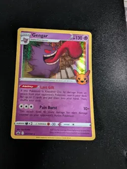 Gengar 057/198 Holo Promo Trick or Trade BOOster Pokemon Holo Near Mint - Image 1