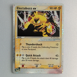 Electabuzz ex EX Ruby & Sapphire Holo Ultra Rare Card 97/109 2003 English - Image 1