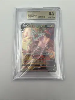 BGS 9.5 Pokemon Rotom V 84 SR Lost Abyss Alt Full Art Japanese Card - Image 3